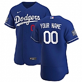 Los Angeles Dodgers Customized Nike Royal Alternate 2020 World Series Bound Player MLB Jersey,baseball caps,new era cap wholesale,wholesale hats